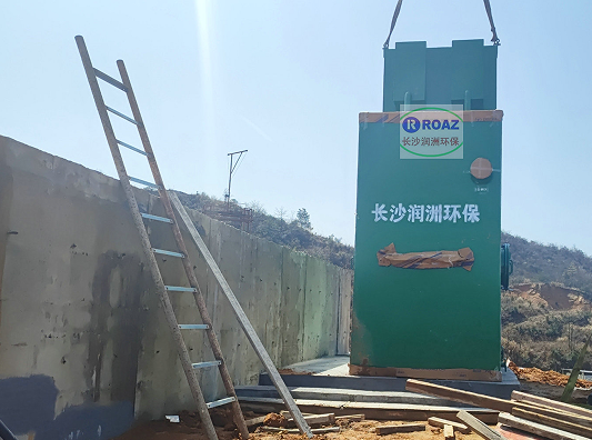 200噸一體化凈水設(shè)備投入使用；